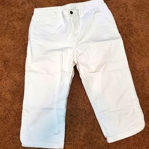 Sonoma, white split hem crop pants